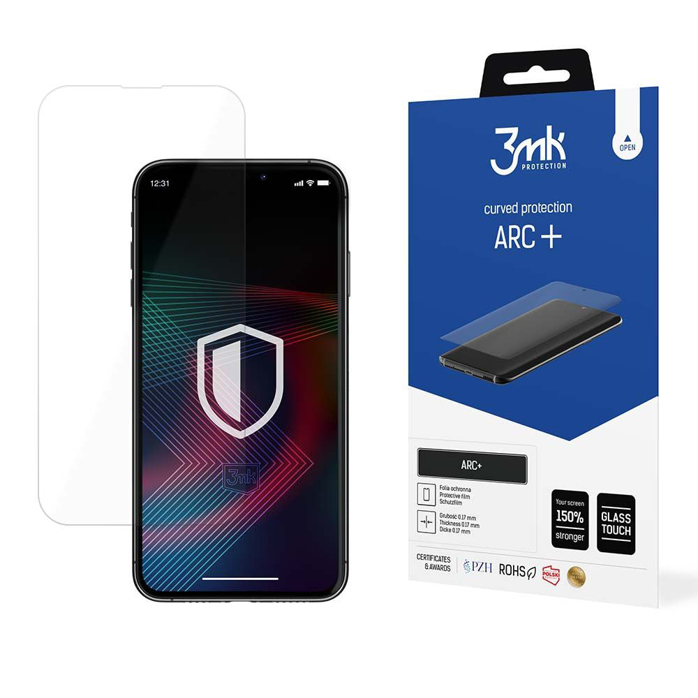 Folie de protectie 3mk ARC+ compatibil cu iPhone 14 Pro / iPhone 14, Transparent