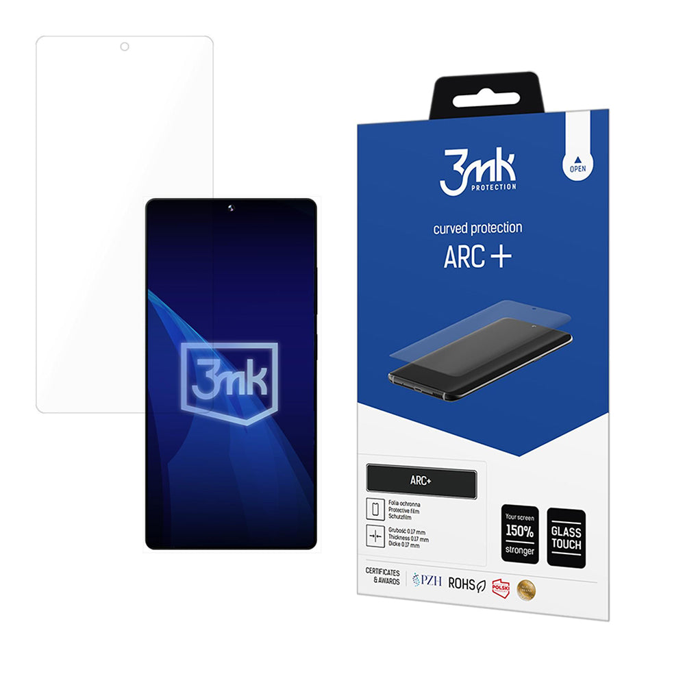 Folie de protectie 3mk ARC+ Protective Film compatibil cu Samsung Galaxy S25 Ultra, Transparent