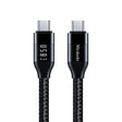 Cablu Mcdodo (CA-7132), USB-C to USB-C, 100W, 10Gb/s, 4K@60Hz, 5A, 1.2m, Negru