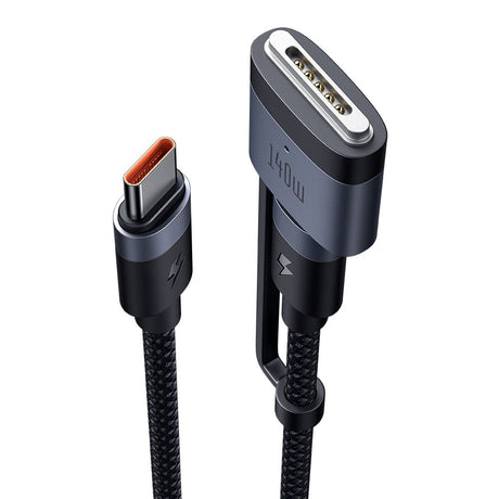 Cablu Mcdodo 2in1 (CA-0140), USB-C to USB-C + MagSafe 3, 240W, LED Indicator, 2m, Negru