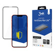 Folie de protectie 3mk HardGlass Max Lite Tempered compatibil cu iPhone 13 / iPhone 13 Pro, Negru