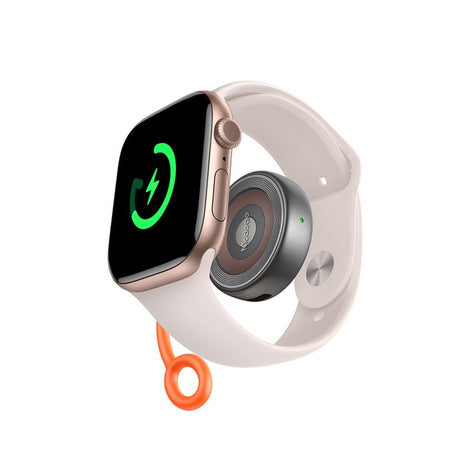 Incarcator Mcdodo Wireless (CH-6840), for Apple Watch, Dual Input, 2.5W, Anti-lost Silicone Lanyard, Negru