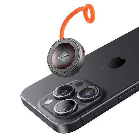 Incarcator Mcdodo Wireless (CH-6840), for Apple Watch, Dual Input, 2.5W, Anti-lost Silicone Lanyard, Negru