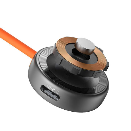 Incarcator Mcdodo Wireless (CH-6840), for Apple Watch, Dual Input, 2.5W, Anti-lost Silicone Lanyard, Negru