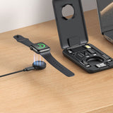 Incarcator Mcdodo 8in1 Accessory Organizer (CH-2440), with Built-in Apple Watch Charger, Fast Charging, Portable Design, Negru