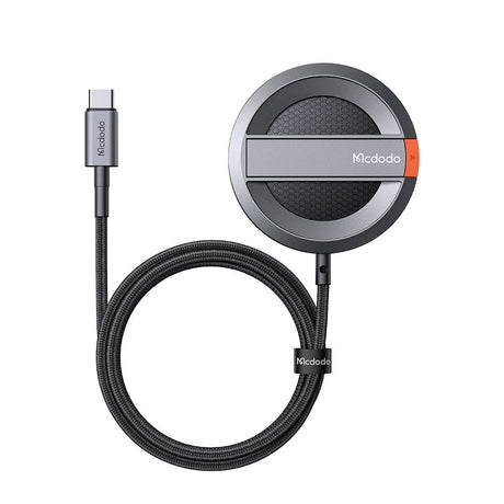 Incarcator Mcdodo Wireless (CH-5500), Magnetic, Stand, 15W, for iPhone, 1m, Gri