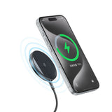 Incarcator Mcdodo Wireless (CH-5490), Magnetic, for iPhone, 15W, 1m, Negru