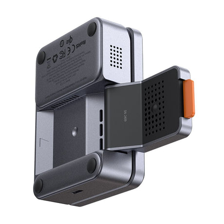 Incarcator Mcdodo Wireless Charging Station (CH-5192), with Wall Charger + Type-C Cable, Qi2, 22.5W, MagQ, Gri