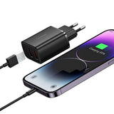 Incarcator Mcdodo (CH-5070), 2x USB-A, 12W, Fireproof, Negru