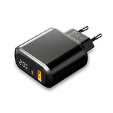 Incarcator Mcdodo Chocolate Series (CH-7170), USB-C/A, 20W, Digital Display, PD + QC, Negru