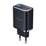 Incarcator Mcdodo (CH-2180), 2x USB-C, 1x USB-A, 30W, Fast Charger, Digital Display, Negru