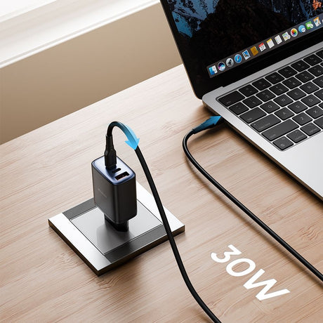 Incarcator Mcdodo (CH-2180), 2x USB-C, 1x USB-A, 30W, Fast Charger, Digital Display, Negru