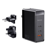 Incarcator Mcdodo Universal Travel Adapter Nuc AR Power Series (CH-8101 Pro), UK/US/EU Plug, 2x Type-C, USB-A, 100W, GaN, Negru