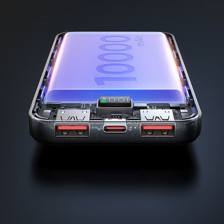 Baterie externa Mcdodo (MC-4220), Type-C + 2x USB-A Ports, 10000mAh, 22.5W, LED Display, Negru