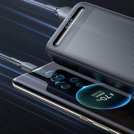 Baterie externa Mcdodo Star Series (MC-3891), USB-C + 2x USB, 20000mAh, 22.5W, Digital Display, Negru