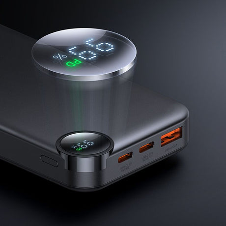 Baterie externa Mcdodo (MC-3850), USB, 2x Type-C, 10000mAh, 30W, LED Display, Negru