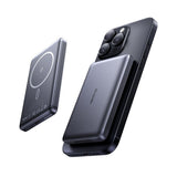 Baterie externa Mcdodo Magnetic Meta Series (MC-4651), 10000mAh, 20W, Ultra-Thin Design, Negru