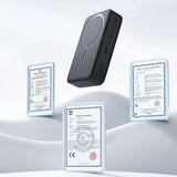 Baterie externa Mcdodo Magnetic Ambilight Series (MC-5021), 20000mAh, NTC Temperature Control, 20W, LED Indicator, Negru