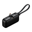 Baterie externa Mcdodo FreeKit Series (MC-7760), with Built-in Cable & Connector USB-C, 5000mAh, 22.5W, Negru