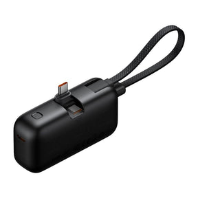 Baterie externa Mcdodo FreeKit Series (MC-7760), with Built-in Cable & Connector USB-C, 5000mAh, 22.5W, Negru