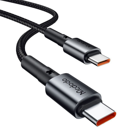Incarcator Mcdodo Car Obsidian Series (CC-7493), Type-C Cable Included, PD30W, Smart IC, Mini Size, 1.2m, Negru
