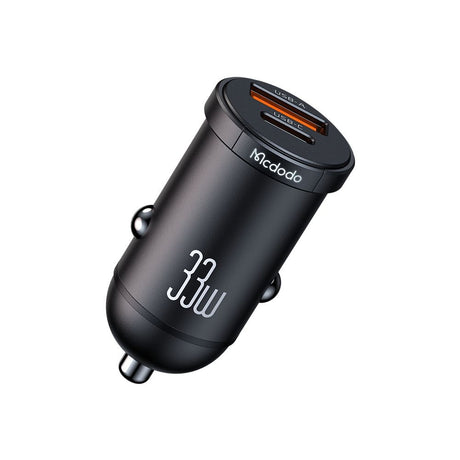 Incarcator Mcdodo Car Cool Series (CC-2320), Dual-Port, Fast Charger, 33W, Mini Size, 12-24V, Negru
