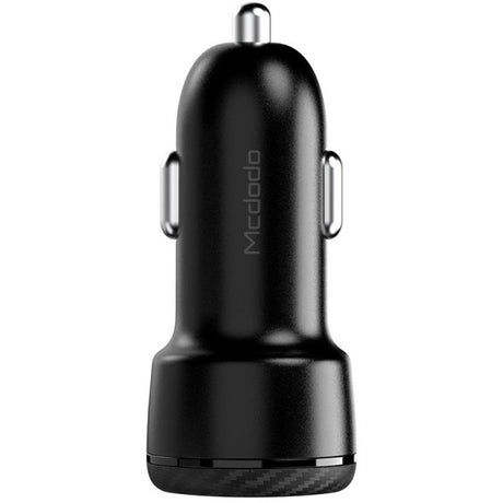 Incarcator Mcdodo Car (CC-5970), Dual Port, Fast Charge, 38W, Smart IC, Fire Retardant Material, Negru