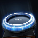 Suport Mcdodo with Wireless Charging (CH-3000), for Air Vent, 15W, Dual Magnetic Coils, Built-in Retractable Cable, Negru