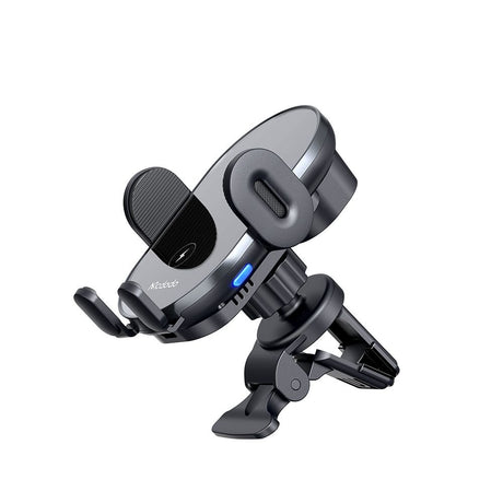 Suport Mcdodo with Wireless Charging (CH-1600), for Air Vent/Dashboard, Dual Coil, Qi2 15W, One-Hand Operation, Negru