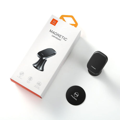 Suport Mcdodo Magnetic (CM-8490), for Dashboard, 360° Rotation, Super Strong Adhesion, Aluminium Alloy, Negru