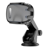 Suport Borofone Windy (BH53), with Suction Cup, for Dashboard/Windshield, 4.5-6.7" Phone, Negru Grey