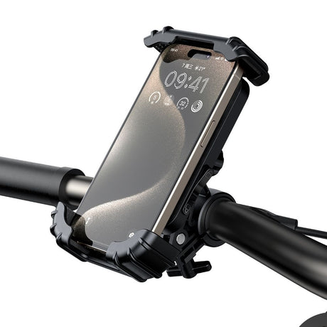 Suport Mcdodo Bike Basalt Series (CM-5240), for Bicycle/Motocycle, 360° Adjustment, 4.2 - , Negru