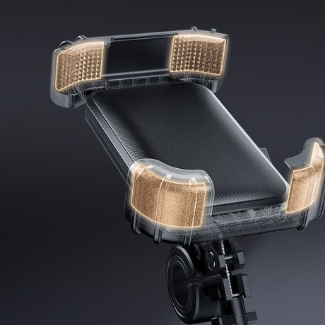 Suport Mcdodo Bike Basalt Series (CM-5240), for Bicycle/Motocycle, 360° Adjustment, 4.2 - , Negru