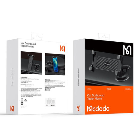 Suport Mcdodo (CM-4310), for Phone/Tablet, Dashboard/Windshield, 360° Rotation, 4.7 - , Negru