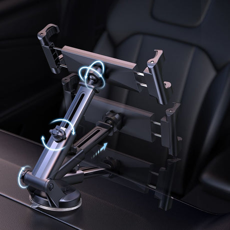 Suport Mcdodo (CM-4310), for Phone/Tablet, Dashboard/Windshield, 360° Rotation, 4.7 - , Negru