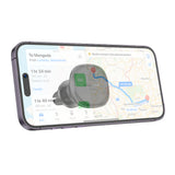 Suport Borofone Cloud (BH102), Magnetic, for Air Vent, 360° Adjust, 4.5–7 inch Phones, Negru