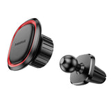 Suport Borofone Roman (BH124), Magnetic, for Air Outlet, 360° Adjust, 4.5–7 inch Phones, Negru / Gray