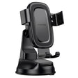 Suport Borofone Follower Gravity (BH130), for Dashboard/Windshield, 360° Adjust, ABS, Silicone, 6.1-7", Negru