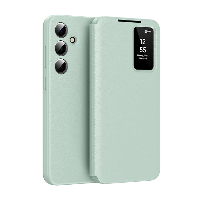 Husa de protectie Techsuit SmartView Series compatibil cu Samsung Galaxy A16 4G / A16 5G, Verde