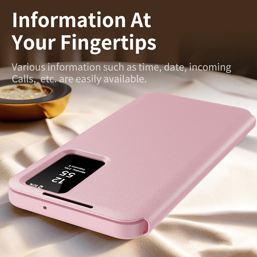 Husa de protectie Techsuit SmartView Series compatibil cu Samsung Galaxy A16 4G / A16 5G, Roz