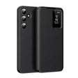 Husa de protectie Techsuit SmartView Series compatibil cu Samsung Galaxy A16 4G / A16 5G, Negru