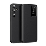 Husa de protectie Techsuit SmartView Series compatibil cu Samsung Galaxy A16 4G / A16 5G, Negru