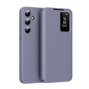 Husa de protectie Techsuit SmartView Series compatibil cu Samsung Galaxy S25 FE, Mov