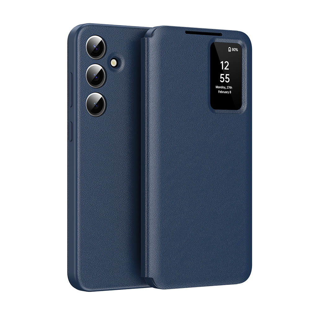 Husa de protectie Techsuit SmartView Series compatibil cu Samsung Galaxy S25 FE, Albastru