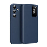 Husa de protectie Techsuit SmartView Series compatibil cu Samsung Galaxy S25 FE, Albastru