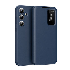 Husa de protectie Techsuit SmartView Series compatibil cu Samsung Galaxy S25 FE, Albastru