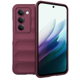 Husa de protectie Techsuit Magic Shield compatibil cu Xiaomi Redmi 15 4G / Redmi 15 5G, Bordo