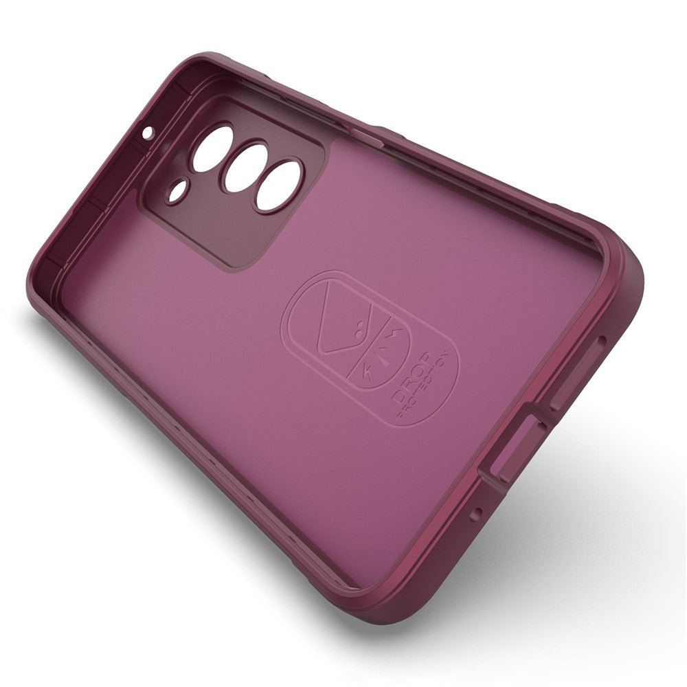 Husa de protectie Techsuit Magic Shield compatibil cu Xiaomi Redmi 15 4G / Redmi 15 5G, Bordo
