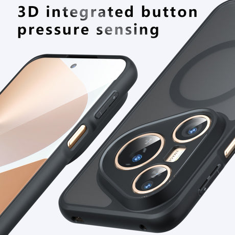 Husa de protectie Techsuit PureFrost MagSafe compatibil cu Huawei Pura 80 Pro, Negru Mat