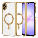 Husa de protectie Techsuit Luxury Crystal MagSafe compatibil cu Samsung Galaxy A07 4G, Auriu